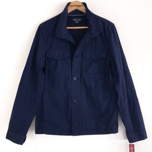 Merona • Oxford Blue Utility Jacket